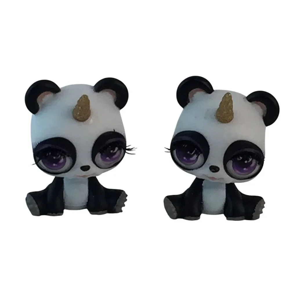 Poopsie Surprise Cutie Tooties‎ Cuddles Panda Unicorn Figures Black White RARE